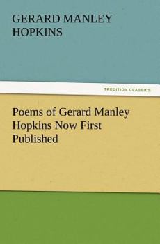 Paperback Poems of Gerard Manley Hopkins Now First Published Book