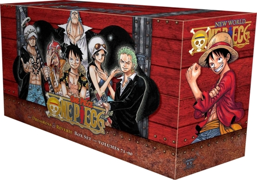 Paperback One Piece Box Set 4: Dressrosa to Reverie: Volumes 71-90 with Premium Book