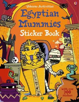 Paperback Egyptian Mummies Sticker Book