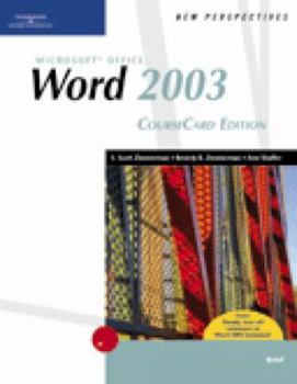Paperback New Perspectives on Microsoft Office Word 2003, Brief, Coursecard Edition Book