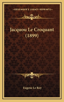 Hardcover Jacquou Le Croquant (1899) [French] Book