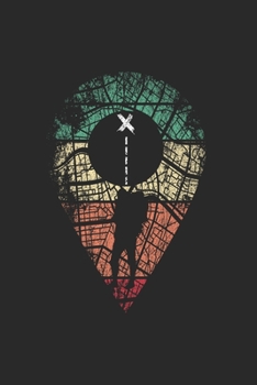 Paperback Geocaching Notebook: Diary Journal, Sketchbook 6x9 inches with 120 Blank Pages For Drawing, Notes, Sketches Book