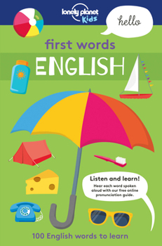 Paperback Lonely Planet Kids First Words - English Book