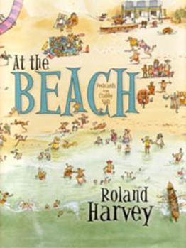 Hardcover At the Beach: Postcards from Crabby Spit Book