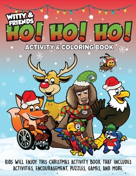 Paperback Witty and Friends HO! HO! HO! Activity and Coloring Book