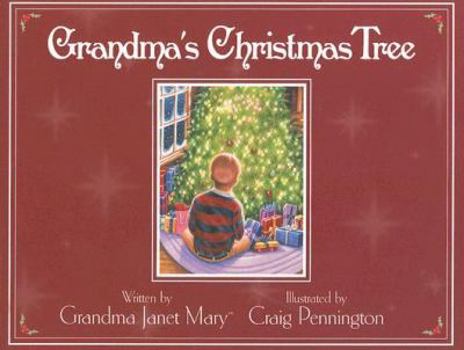 Hardcover Grandma's Christmas Tree Book