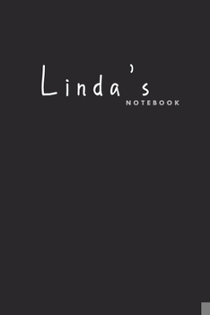 Paperback Linda's notebook: Ideal notebook for women named Linda Book