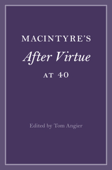 Paperback MacIntyre's After Virtue at 40 Book