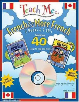 Paperback Teach Me French & More French 2-Pack Book