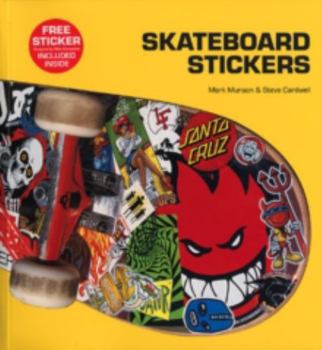 Paperback Skateboard Stickers Book
