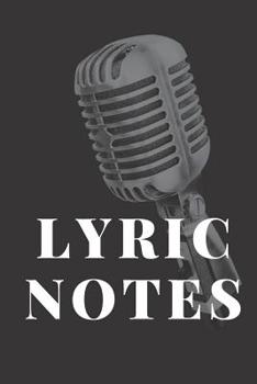 Paperback Lyric Notes: Create the next BIG HIT. Book