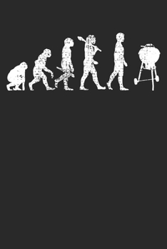 Gift Notebook: BBQ Grilling 6x9 Dot Grid 120 Pages