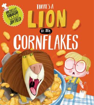 Hardcover There's a Lion in My Cornflakes Book