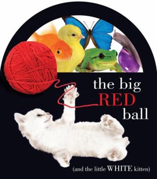 Board book The Big Red Ball: (And the Little White Kitten) Book