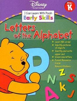 Paperback Letters Of The Alphabet (Pooh Early Skills Workbooks) Book