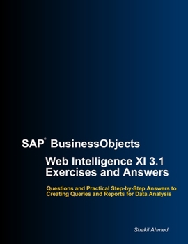 Paperback SAP BusinessObjects Web Intelligence XI 3.1 Exercises and Answers Book