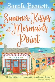 Paperback Summer Kisses at Mermaids Point [Large Print] Book