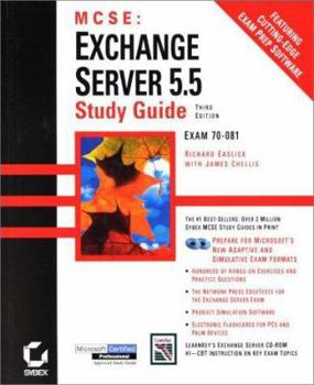 Hardcover MCSE: Exchange 5.5 Study Guide (3rd) [With 2 CDROM] Book