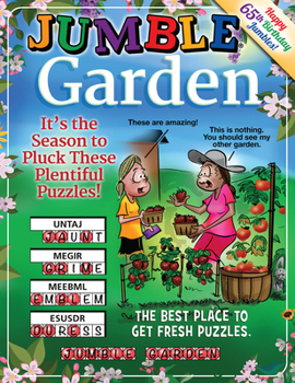 Paperback Jumble(r) Garden: It's the Season to Pluck These Plentiful Puzzles! Book