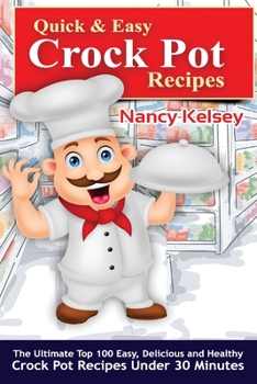 Paperback Quick & Easy Crock Pot Recipes Book