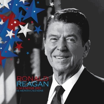 Paperback Ronald Reagan Calendar 2021: 16 Month Calendar Book