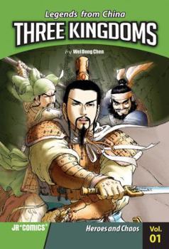 Library Binding Three Kingdoms, Volume 1: Heros and Chaos Book