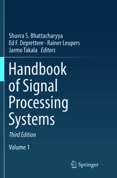 Paperback Handbook of Signal Processing Systems Book