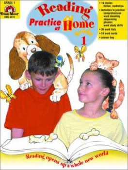 Paperback Reading Practice at Home: Grade 1 Book