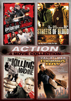 DVD Action 4 Movie Collection Book