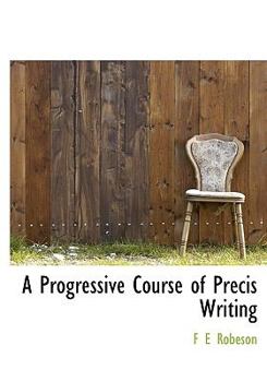 Hardcover A Progressive Course of PR Cis Writing Book