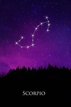 Scorpio Constellation Night Sky Astrology Symbol Zodiac Horoscope Journal: (Notebook, Diary, Blank Book)