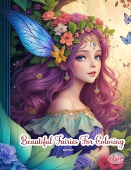 Paperback Beautiful Fairies Coloring Book