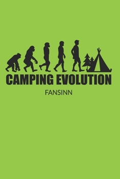Paperback Camping Evolution Notebook: Graph Paper Journal 6x9 - 120 Pages Book