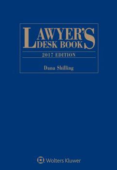 Paperback Lawyer's Desk Book: 2017 Edition Book