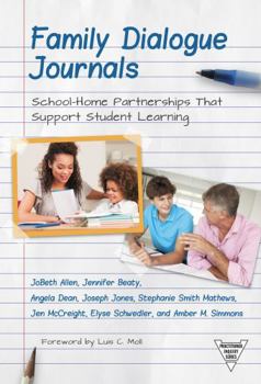 Paperback Family Dialogue Journals: School-Home Partnerships That Support Student Learning Book