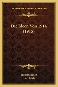 Paperback Die Ideen Von 1914 (1915) [German] Book