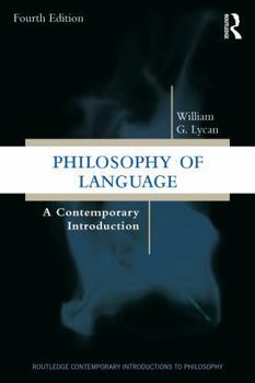 Paperback Philosophy of Language: A Contemporary Introduction Book