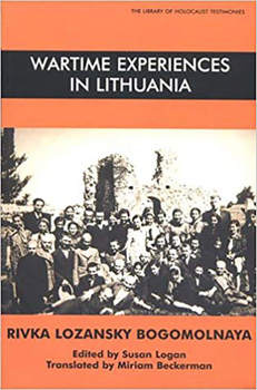 Paperback Wartime Experiences in Lithuania [Yiddish] Book