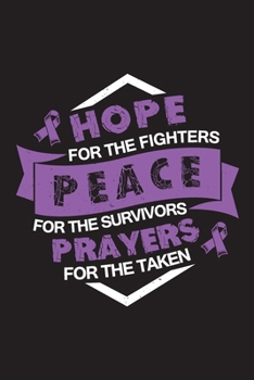 Hope Peace Prayers: Epilepsy Journal Notebook (6x9), Epilepsy Books, Epilepsy Gifts, Epilepsy Awareness