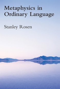 Paperback Metaphysics in Ordinary Language Book