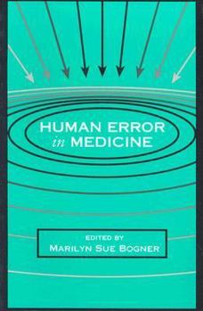 Paperback Human Error in Medicine Book