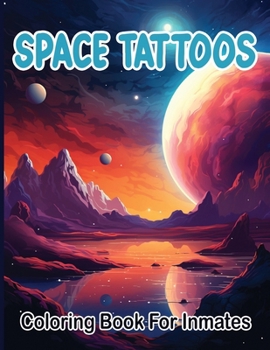 Paperback Space Tattoos coloring book for inmates Book