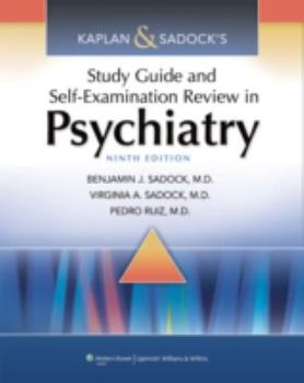 Paperback Kaplan and Sadock's Study Guide and Self-Examination Review in Psychiatry Book