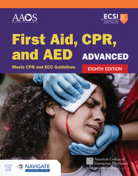 Paperback Advanced First Aid, Cpr, and AED Book