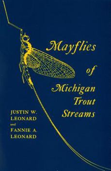 Paperback Mayflies of Michigan Trout Streams Book