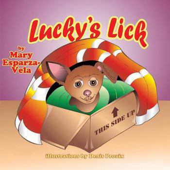 Paperback Lucky's Lick [Large Print] Book