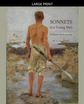 Paperback Sonnets to a Young Man [Large Print] Book