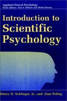 Hardcover Introduction to Scientific Psychology Book