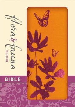 Imitation Leather Flora and Fauna Collection Bible-NIV-Flowers Book