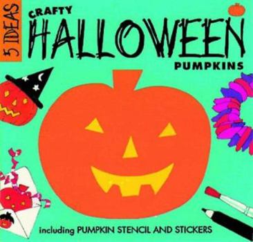 Paperback Crafty Halloween Pumpkins Book